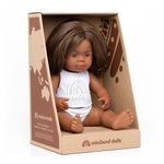 Jucarii, Copii si Bebe - Jucarii si jocuri - Papusi si accesorii - Papusi - Papusa educativa 38 cm Fetita australianca nativa - Infinity.ro