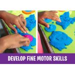 Jucarii, Copii si Bebe - Jucarii si jocuri - Jucarii & jocuri educative - Pasta, lut si nisip modelabil - Set nisip kinetic prajiturele ABC - Playfoam - Infinity.ro