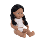 Jucarii, Copii si Bebe - Jucarii si jocuri - Papusi si accesorii - Papusi - Papusa 38 cm, fetita nativ americana, cu corp parfumat - Infinity.ro