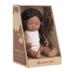 Jucarii, Copii si Bebe - Jucarii si jocuri - Papusi si accesorii - Papusi - Papusa 38 cm, fetita nativ americana, cu corp parfumat - Infinity.ro