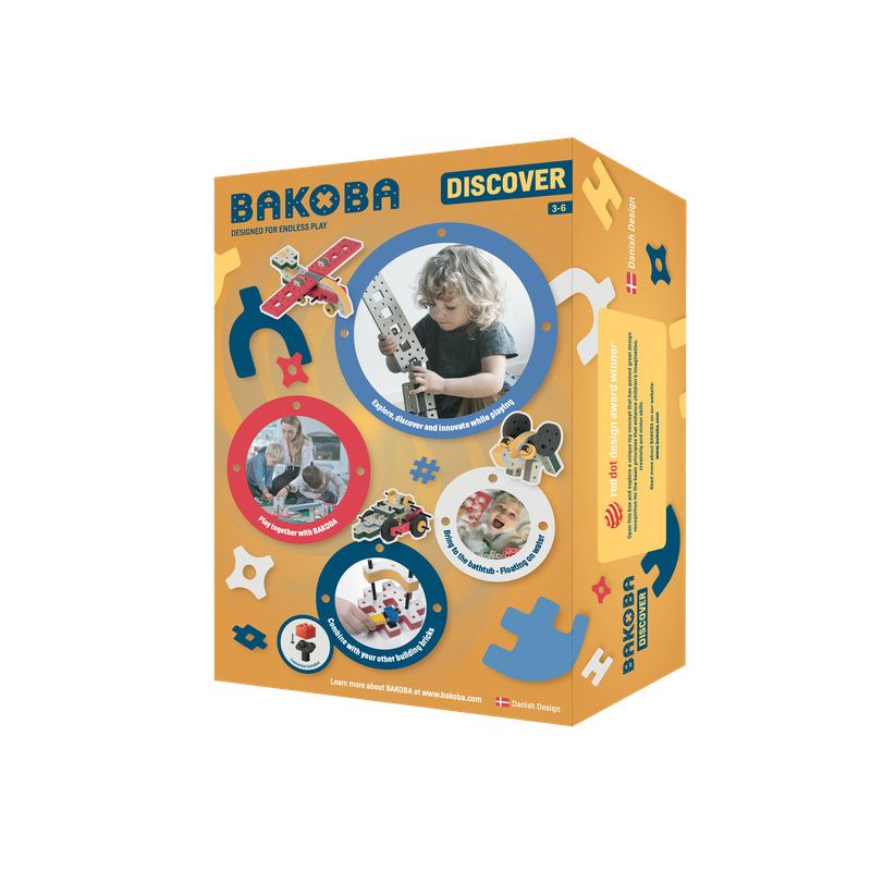 Jucarii, Copii si Bebe - Jucarii si jocuri - Seturi de constructie si cuburi - Seturi de constructie - Kit STEM Discover, Bakoba - Infinity.ro