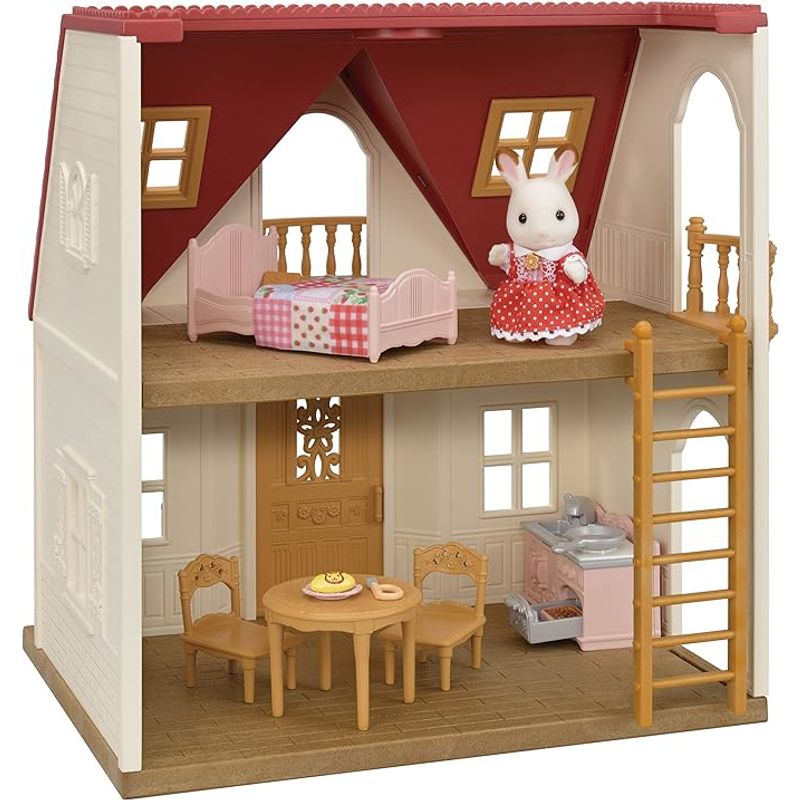 Jucarii, Copii si Bebe - Jucarii si jocuri - Papusi si accesorii - Casute de papusi si mobilier - Sylvanian Families-Casuta Red Roof Cosy Cottage - Infinity.ro