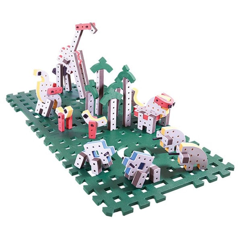 Jucarii, Copii si Bebe - Jucarii si jocuri - Jucarii & jocuri educative - Jocuri si jucarii educative - Baza pentru constructii cu blocuri de spuma, Bakoba - Infinity.ro