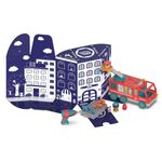 Jucarii, Copii si Bebe - Jucarii si jocuri - Seturi de constructie si cuburi - Seturi de constructie - Bormasina Magica - Camionul pompierilor - Infinity.ro