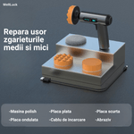 Auto si Moto - Intretinere auto - Masini de polisat si accesorii - Aparat Polish Masini WellLuck, Dubla Actiune, Gri, Sistem De Racire Cu Aer, 1300 Rpm, Port De Incarcare USB - Infinity.ro