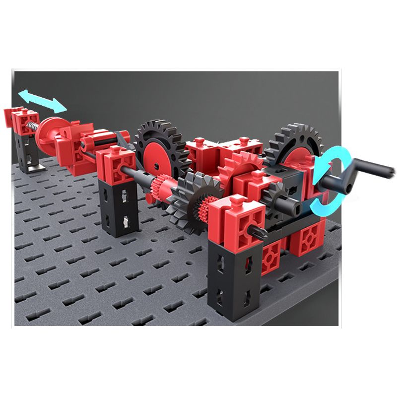 Jucarii, Copii si Bebe - Jucarii si jocuri - Seturi de constructie si cuburi - Seturi de constructie - Kit STEM Mechanics, Fischertechnik - Infinity.ro