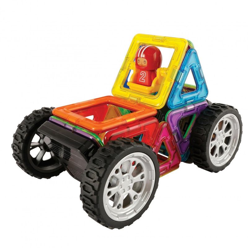 Jucarii, Copii si Bebe - Jucarii si jocuri - Seturi de constructie si cuburi - Seturi de constructie - Set magnetic de construit- Magformers Wow Plus, 18 piese - Infinity.ro