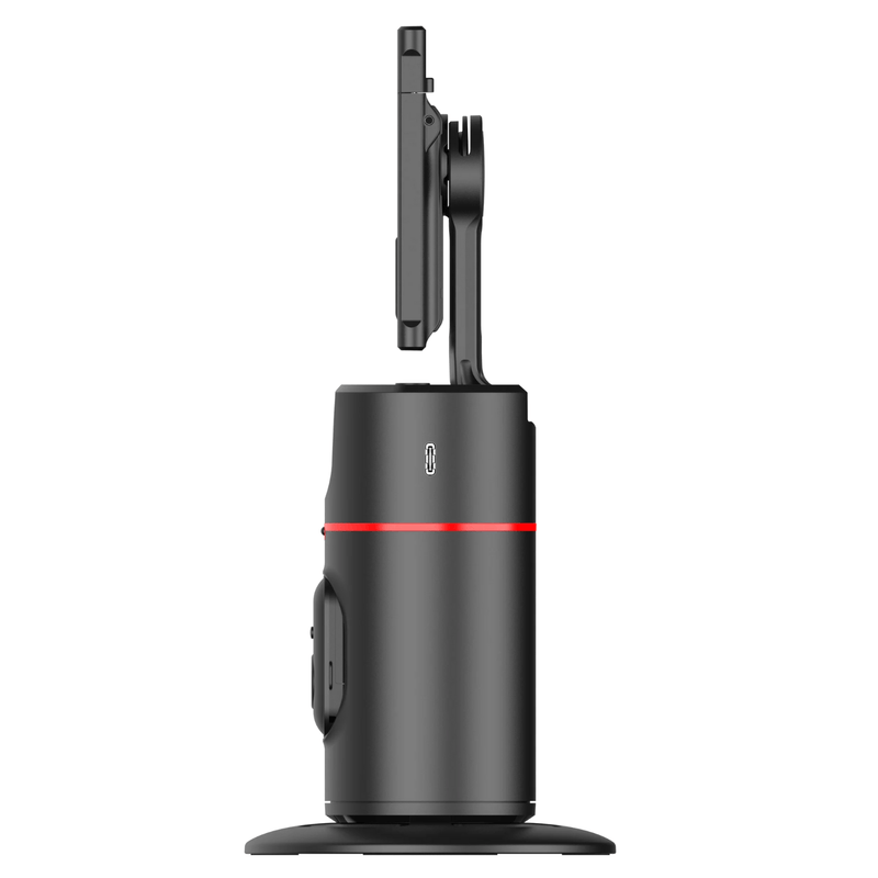 Laptop, Telefoane si Tablete - Telefoane mobile si accesorii - Accesorii Telefoane - Suport si docking telefoane - Suport de Telefon Inteligent, Urmarire Faciala, SELERIS®, Gesturi, 360°, Telecomanda bluetooth, Fara App, USB-C, 1200mAh - Infinity.ro