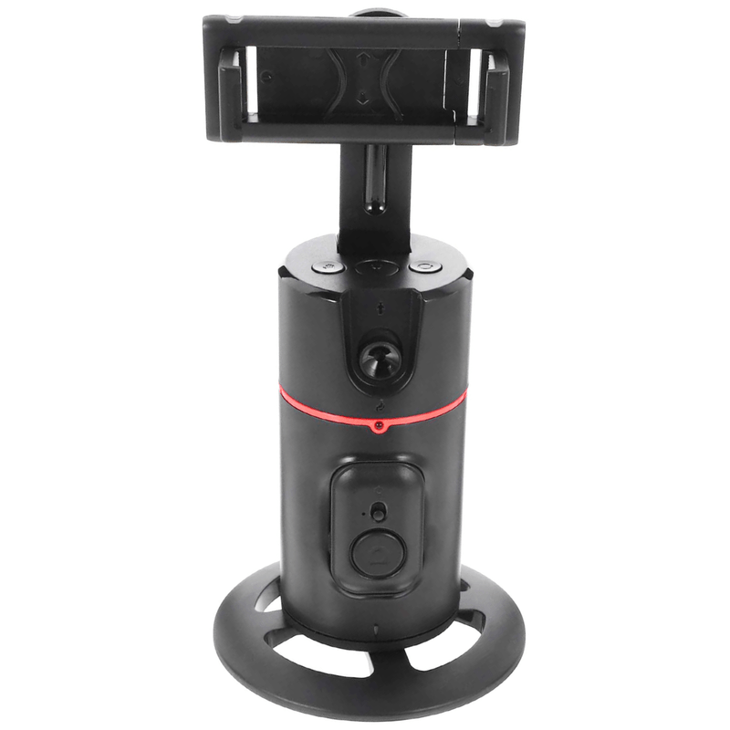 Laptop, Telefoane si Tablete - Telefoane mobile si accesorii - Accesorii Telefoane - Suport si docking telefoane - Suport de Telefon Inteligent, Urmarire Faciala, SELERIS®, Gesturi, 360°, Telecomanda bluetooth, Fara App, USB-C, 1200mAh - Infinity.ro