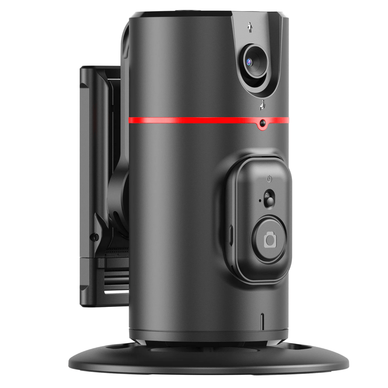 Laptop, Telefoane si Tablete - Telefoane mobile si accesorii - Accesorii Telefoane - Suport si docking telefoane - Suport de Telefon Inteligent, Urmarire Faciala, SELERIS®, Gesturi, 360°, Telecomanda bluetooth, Fara App, USB-C, 1200mAh - Infinity.ro