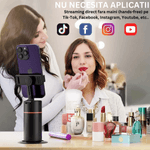 Laptop, Telefoane si Tablete - Telefoane mobile si accesorii - Accesorii Telefoane - Suport si docking telefoane - Suport de Telefon Inteligent, Urmarire Faciala, SELERIS®, Gesturi, 360°, Telecomanda bluetooth, Fara App, USB-C, 1200mAh - Infinity.ro