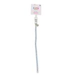 Petshop - Accesorii petshop - Zgarzi, lese si hamuri - Zgarzi - Zgarda cu clopotel, pentru pisici, colectia Cats, 30 cm, culoarea turcoaz - Infinity.ro