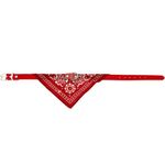 Petshop - Accesorii petshop - Zgarzi, lese si hamuri - Zgarzi - Zgarda cu esarfa pentru caini, Koopman, 37 cm, culoarea rosu - Infinity.ro