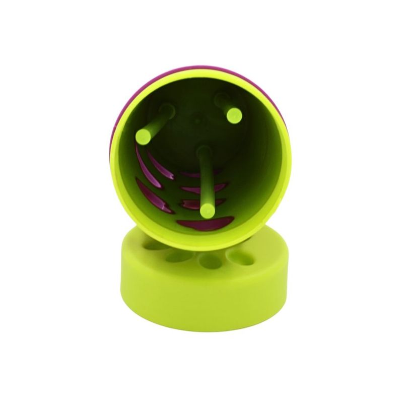 Petshop - Accesorii petshop - Jucarii animale - Jucarii interactive animale - Jucarie dispencer recompense, pentru pisici, 5.8x14.8 cm, colectia Cats, culoarea mov - Infinity.ro