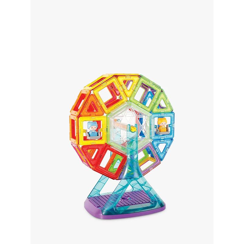 Jucarii, Copii si Bebe - Jucarii si jocuri - Seturi de constructie si cuburi - Seturi de constructie - Set magnetic de construit Magformers, Carnival Plus, 48 piese - Infinity.ro