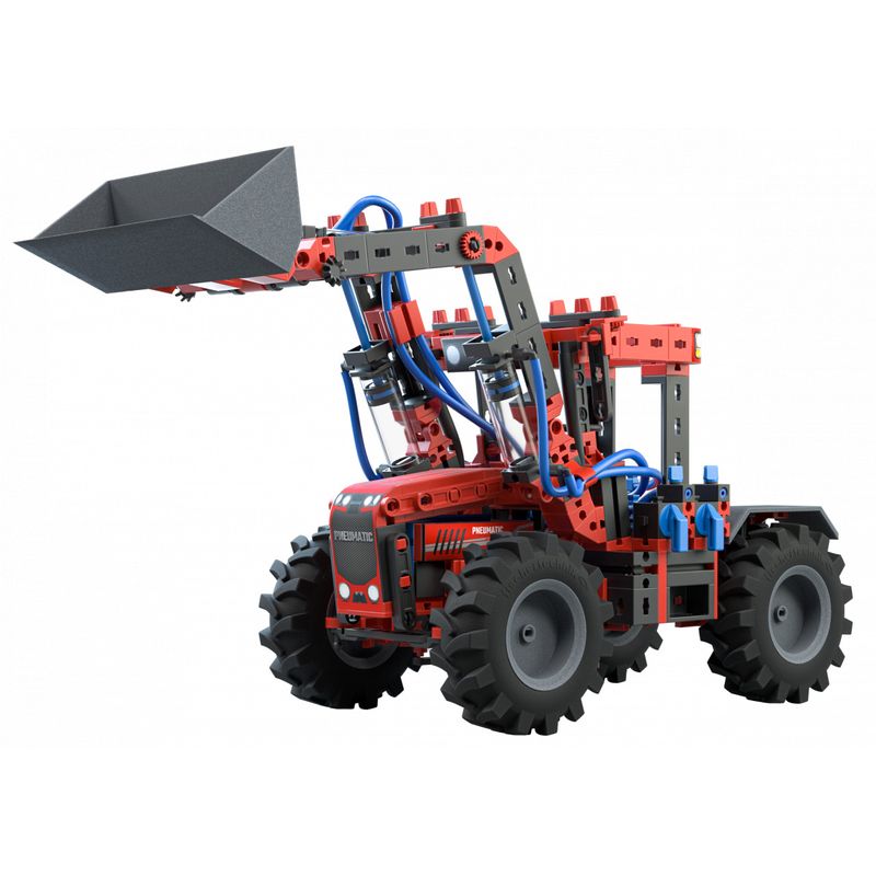 Jucarii, Copii si Bebe - Jucarii si jocuri - Seturi de constructie si cuburi - Seturi de constructie - Kit STEM Strong Pneumatics, Fischertechnik - Infinity.ro
