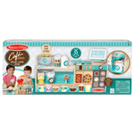 Jucarii, Copii si Bebe - Jucarii si jocuri - Jucarii de rol - Set joaca supermarket - Set de joaca din lemn cu accesorii Ne jucam de-a Cafeneaua - Barista - Infinity.ro