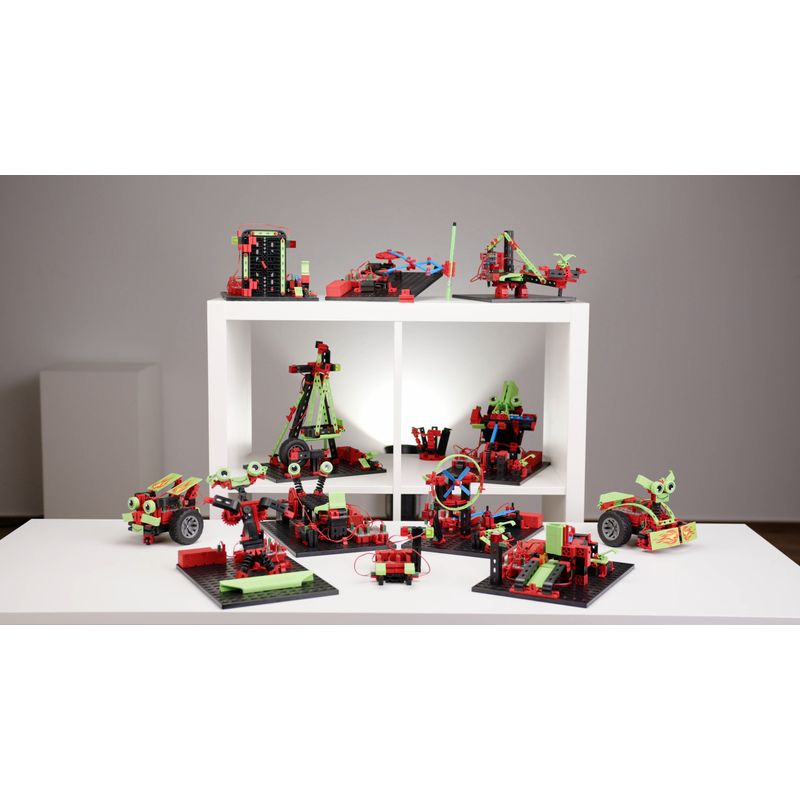 Jucarii, Copii si Bebe - Jucarii si jocuri - Seturi de constructie si cuburi - Seturi de constructie - Kit STEM Smart Robots Pro, Fischertechnik - Infinity.ro