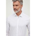 Fashion, accesorii si bijuterii - Barbati - Imbracaminte - Camasi barbati - Camasa barbati Calvin Klein K10K112104 44 IT Alb - Infinity.ro