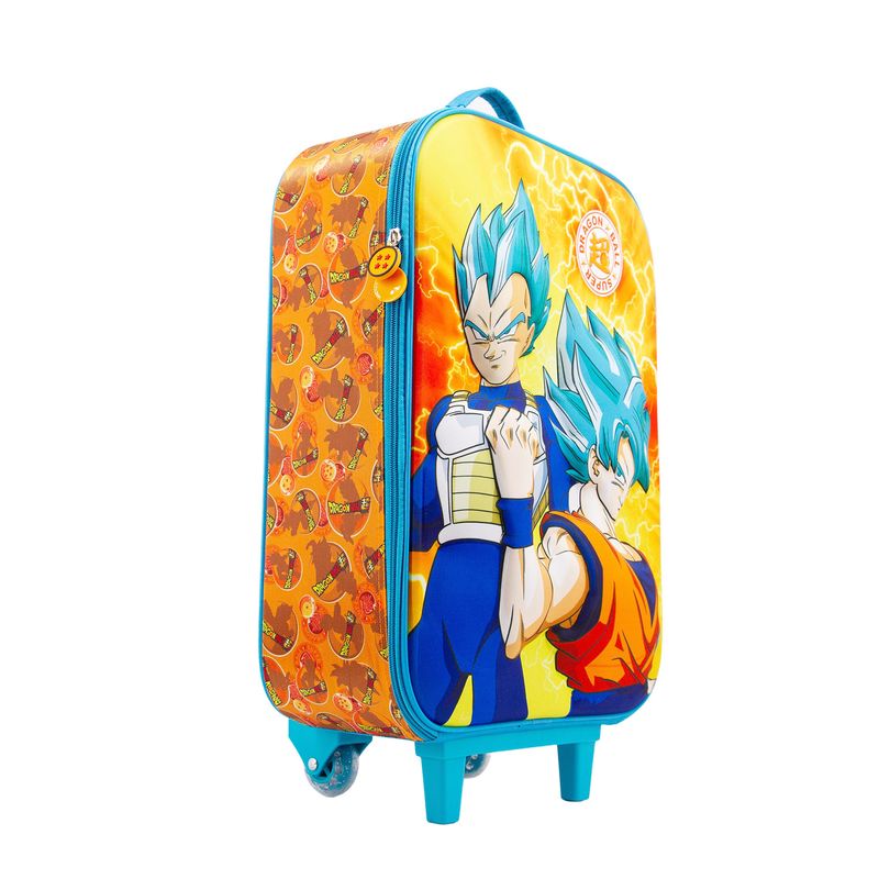 Carti si Birotica - Rechizite - Rucsacuri si genti scolare - Troler Dragon Ball Orange Soft 3D,33  X 47  X 17 cm 47 cm 26 l Multicolor - Infinity.ro