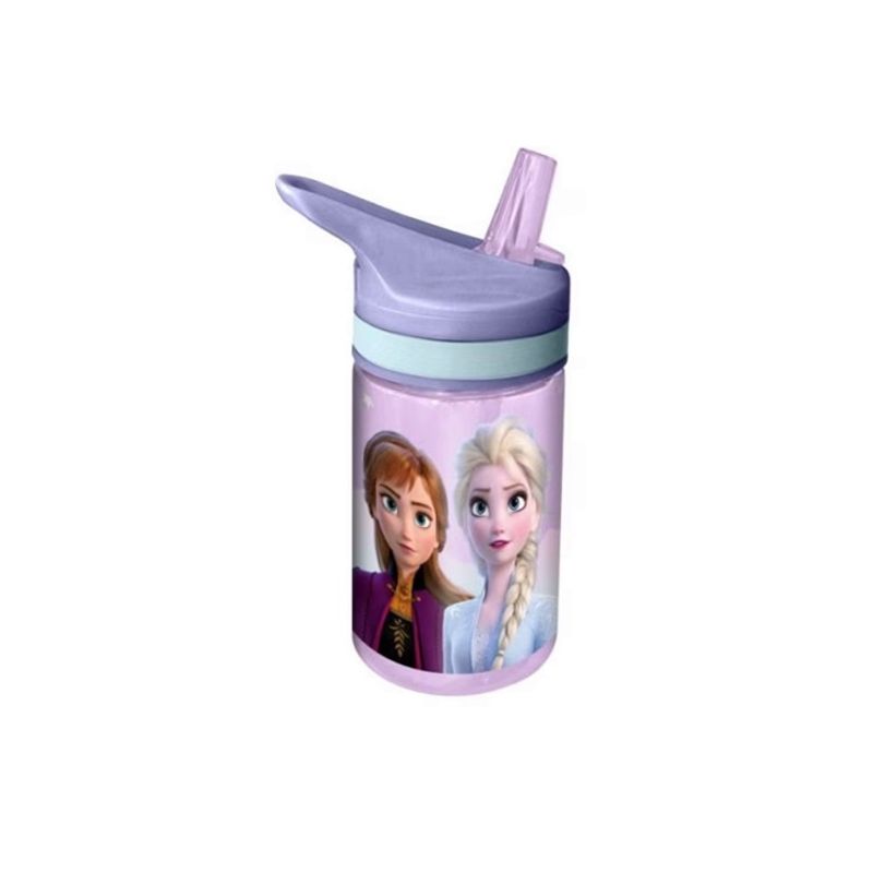 Carti si Birotica - Rechizite - Rucsacuri si genti scolare - Cutie sandvis cu tacamuri si sticla de apa 400ml tritan Frozen 21 x 14 x 6 cm Multicolor - Infinity.ro