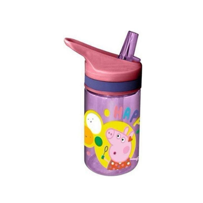 Carti si Birotica - Rechizite - Rucsacuri si genti scolare - Cutie sandvis cu tacamuri si sticla de apa 400ml tritan Peppa Pig Multicolor 21 x 14 x 6 cm - Infinity.ro