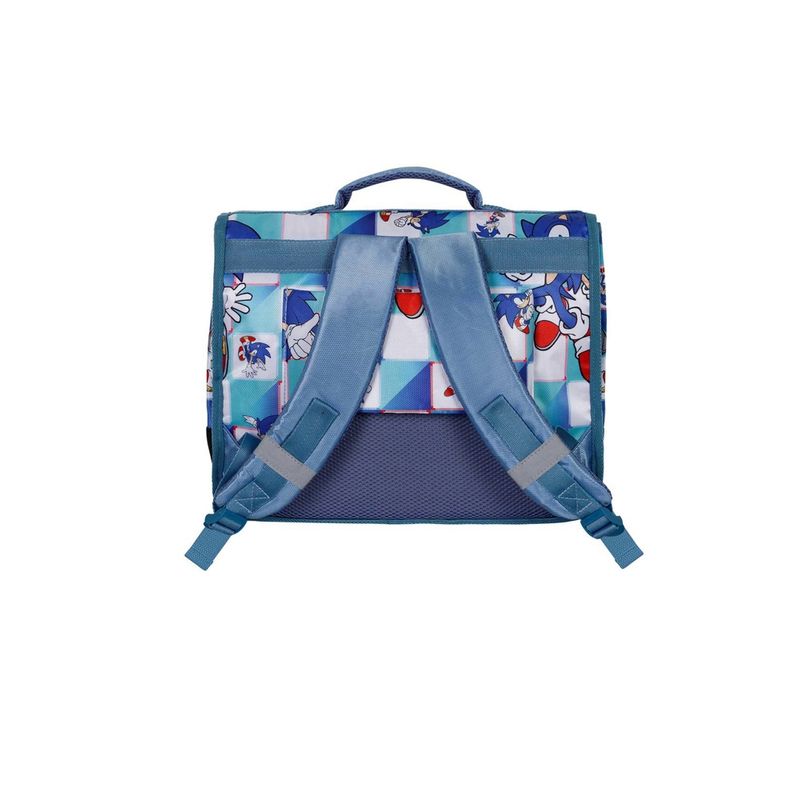 Carti si Birotica - Rechizite - Rucsacuri si genti scolare - Ghiozdan Sonic Blue Lay 38 x 30 x 12 cm 38 x 30 x 12 cm Multicolor - Infinity.ro