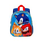 Carti si Birotica - Rechizite - Rucsacuri si genti scolare - Ghiozdan gradinita 3D Sonic the Hedgehog Trio 31 x 26 x 11 cm Multicolor 31 x 26 x 11 cm - Infinity.ro