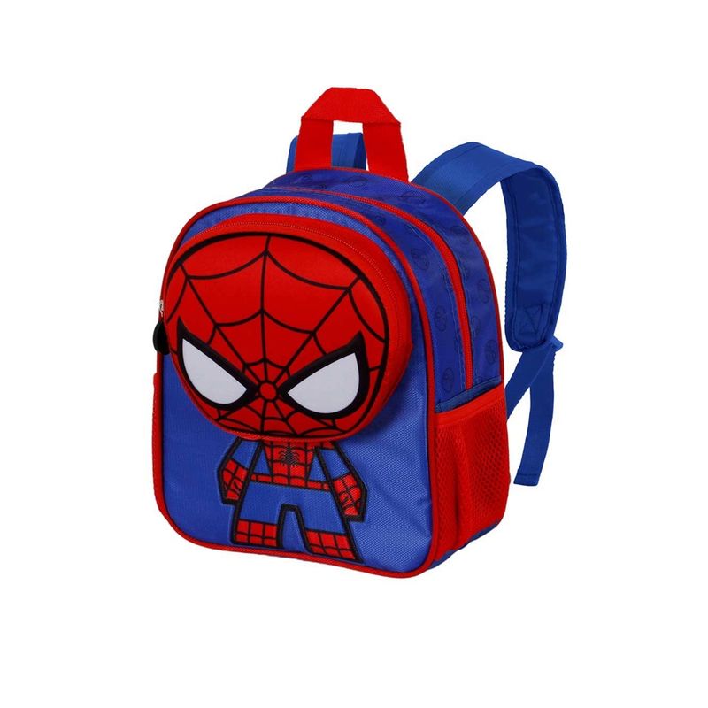 Carti si Birotica - Rechizite - Rucsacuri si genti scolare - Ghiozdan gradinita Spiderman Bubblehead 28 x 22 x 10 cm 28 x 22 x 10 cm Albastru/Rosu - Infinity.ro