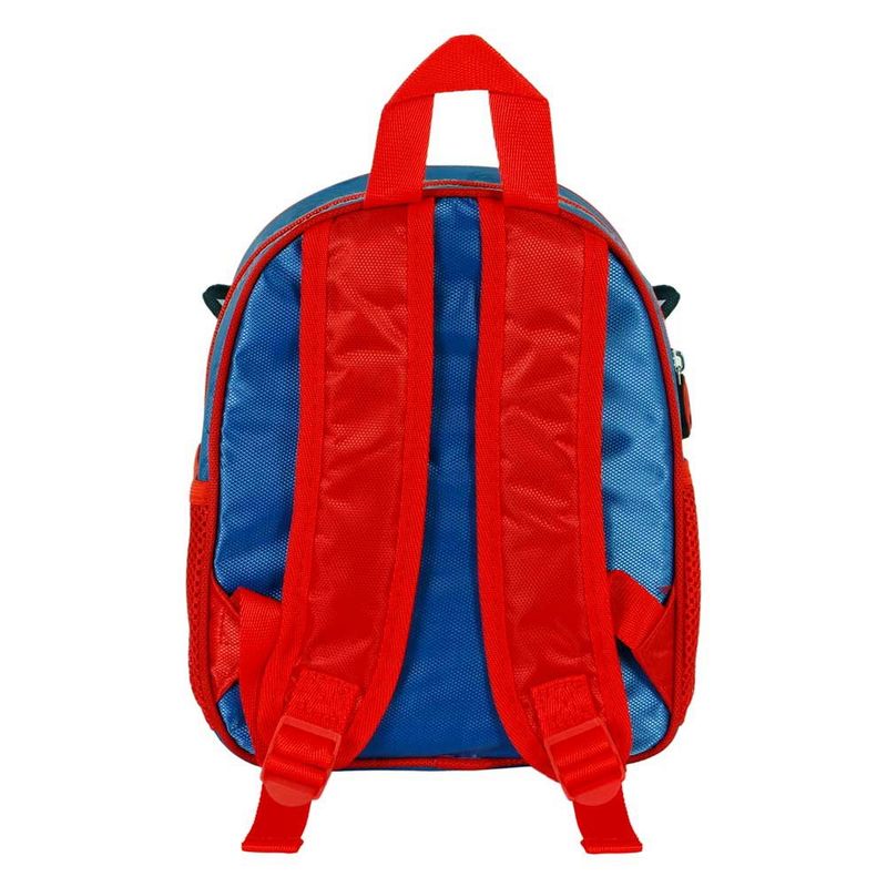 Carti si Birotica - Rechizite - Rucsacuri si genti scolare - Ghiozdan gradinita Captain America Bubblehead 28 x 22 x 10 cm 28 x 22 x 10 cm Albastru/Rosu - Infinity.ro