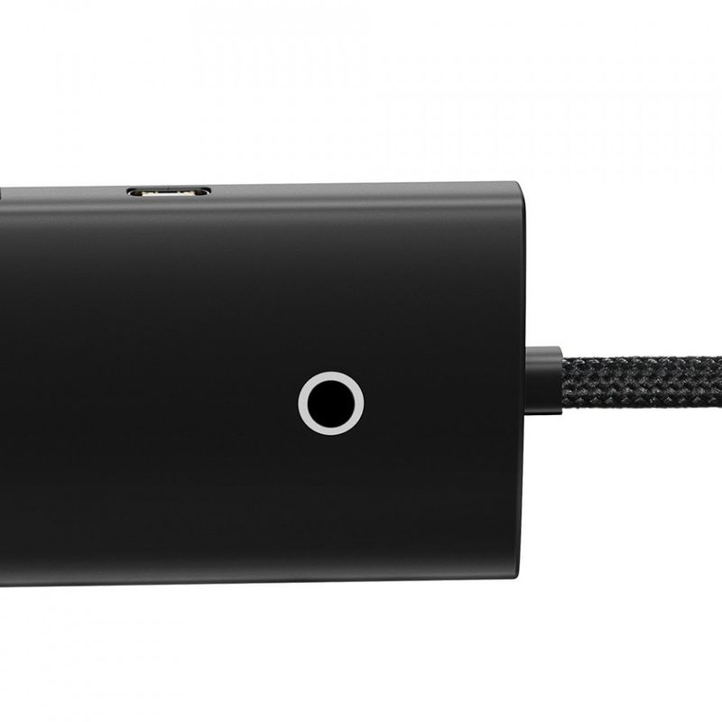 PC, gaming si accesorii - Retelistica - Hub-uri - Hub USB to 4x USB3.0, Type-C, 2m - Baseus Lite Series (WKQX030201) - Negru - Infinity.ro