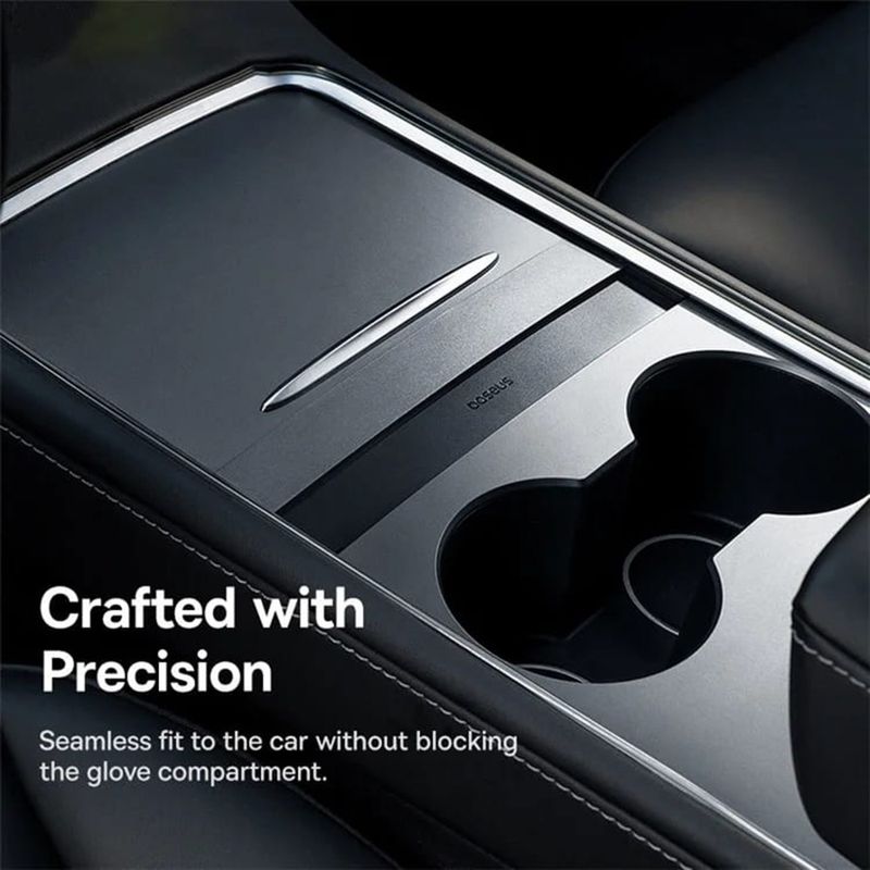 PC, gaming si accesorii - Retelistica - Hub-uri - Hub USB-C la HDMI, Type-C, 3x USB, RJ45, pentru Tesla Model 3 / Y - Baseus (B00051300111-00) - Negru - Infinity.ro