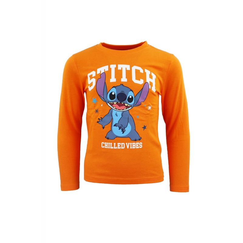 Fashion, accesorii si bijuterii - Copii - Lenjerie si pijamale copii - Pijamale copii - Pijamale copii Disney Stitch 159076 122 CM 7 ani Portocaliu/Albastru - Infinity.ro