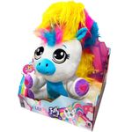 Jucarii, Copii si Bebe - Jucarii si jocuri - Jucarii de plus - Jucarie de plus interactiva, Furry Tails, Unicornul Lily, 7Toys - Infinity.ro