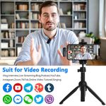 TV, Audio-Video si Foto - Audio profesionale - Microfoane profesionale - Set 2 Microfoane Lavaliera Wireless DolphinMC® , compatibil cu iPhone, Android, Ios, Reducere Zgomot, Vlogging - Infinity.ro