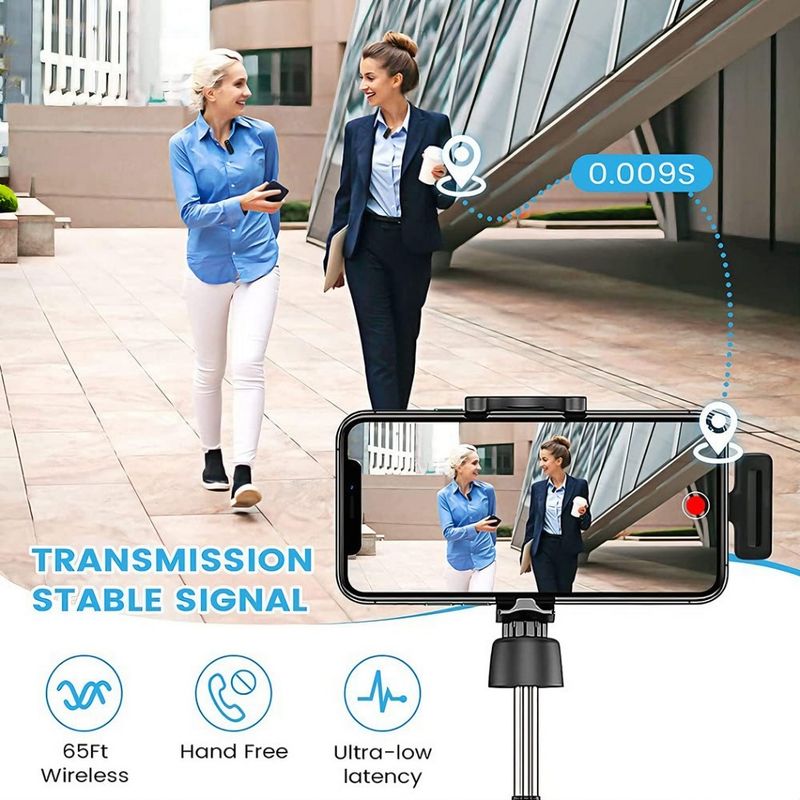 TV, Audio-Video si Foto - Audio profesionale - Microfoane profesionale - Set 2 Microfoane Lavaliera Wireless DolphinMC® , compatibil cu iPhone, Android, Ios, Reducere Zgomot, Vlogging - Infinity.ro