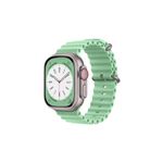 Laptop, Telefoane si Tablete - Wearables si gadgeturi - Wearables - Accesorii wearables - Curea Ceas din silicon pentru Apple SmartWatch 42/44/45/49mm, sport, eleganta, rezistenta la indoituri, Verde deschis - Infinity.ro