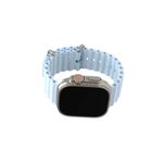 Laptop, Telefoane si Tablete - Wearables si gadgeturi - Wearables - Accesorii wearables - Curea Ceas SmartWatch pentru Apple Watch, 38/40/41mm,, Silicon, sport, rezistenta la indoituri, Albastru deschis - Infinity.ro