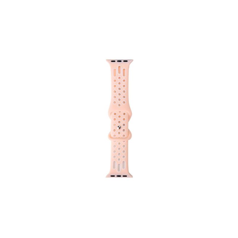 Laptop, Telefoane si Tablete - Wearables si gadgeturi - Wearables - Accesorii wearables - Curea Ceas SmartWatch pentru Apple Watch, 38/40/41mm,, Silicon, sport, eleganta, rezistenta la indoituri, Roz - Infinity.ro