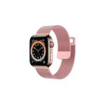 Laptop, Telefoane si Tablete - Wearables si gadgeturi - Wearables - Accesorii wearables - Curea Ceas SmartWatch pentru Apple Watch, bratara metalica magnetica 38/40/41mm,, sport, rezistenta la indoituri, Mov - Infinity.ro