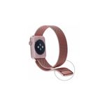 Laptop, Telefoane si Tablete - Wearables si gadgeturi - Wearables - Accesorii wearables - Curea Ceas SmartWatch pentru Apple Watch, bratara metalica magnetica 38/40/41mm,, sport, rezistenta la indoituri, Mov - Infinity.ro