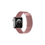 Laptop, Telefoane si Tablete - Wearables si gadgeturi - Wearables - Accesorii wearables - Curea Ceas SmartWatch pentru Apple Watch, bratara metalica magnetica 38/40/41mm,, sport, rezistenta la indoituri, Mov - Infinity.ro