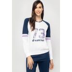 Fashion, accesorii si bijuterii - Femei - Lenjerie si pijamale femei - Pijamale femei - Pijama bumbac dama Lotto LP5166 XL INTL Alb/Albastru - Infinity.ro