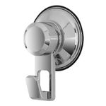 Casa si Gradina - Sanitare - Suporturi si accesorii baie - Accesorii baie - Agatatoare de baie cu ventuza mare, argintiu, 8 cm - Infinity.ro