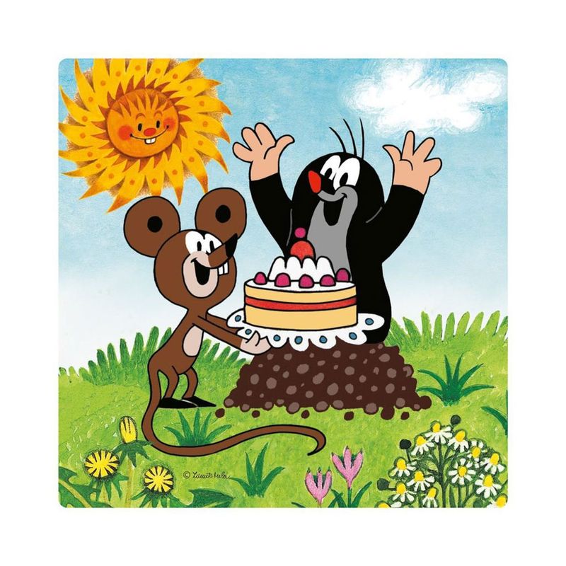 Jucarii, Copii si Bebe - Jucarii si jocuri - Jocuri si puzzle - Puzzle - Puzzle 3 in 1, Mica Cartita pe pajiste , Daemi - Infinity.ro