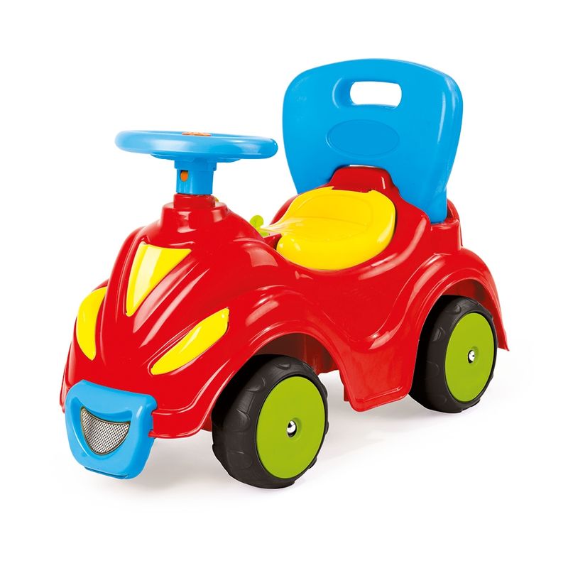 Jucarii, Copii si Bebe - Jucarii si jocuri - Jucarii de exterior - Masinute si vehicule pentru copii - Masinuta 2:1, fara pedale, rosie, Daemi - Infinity.ro