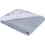 Jucarii, Copii si Bebe - Igiena si ingrijire - Baia bebelusului - Prosoape si halate de baie copii - Prosop de baie cu gluga 100x100 cm Infantilo IF19055 - Infinity.ro