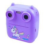 Jucarii, Copii si Bebe - Jucarii si jocuri - Jucarii & jocuri educative - Laptopuri, tablete si gadget-uri copii - Aparat foto, 2 camere, instant, mov, Unicorn, Daemi - Infinity.ro
