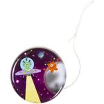 Jucarii, Copii si Bebe - Jucarii si jocuri - Jucarii & jocuri educative - Jucarii interactive - Yo-Yo metalic Spatiu diametru 5 cm LG Imports LG4344 - Infinity.ro