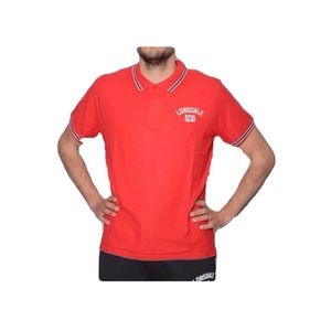 Tricou polo barbati Lonsdale, Rosu